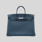 Hermès Birkin 40 Bleu De Prusse Togo Leather Palladium Hardware