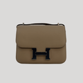 Hermès Constance 18 Gris Tourterelle Swift Palladium Hardware