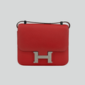 Hermès Constance 24 Rose Jaipur Epsom Palladium Hardware | Randolph Goods