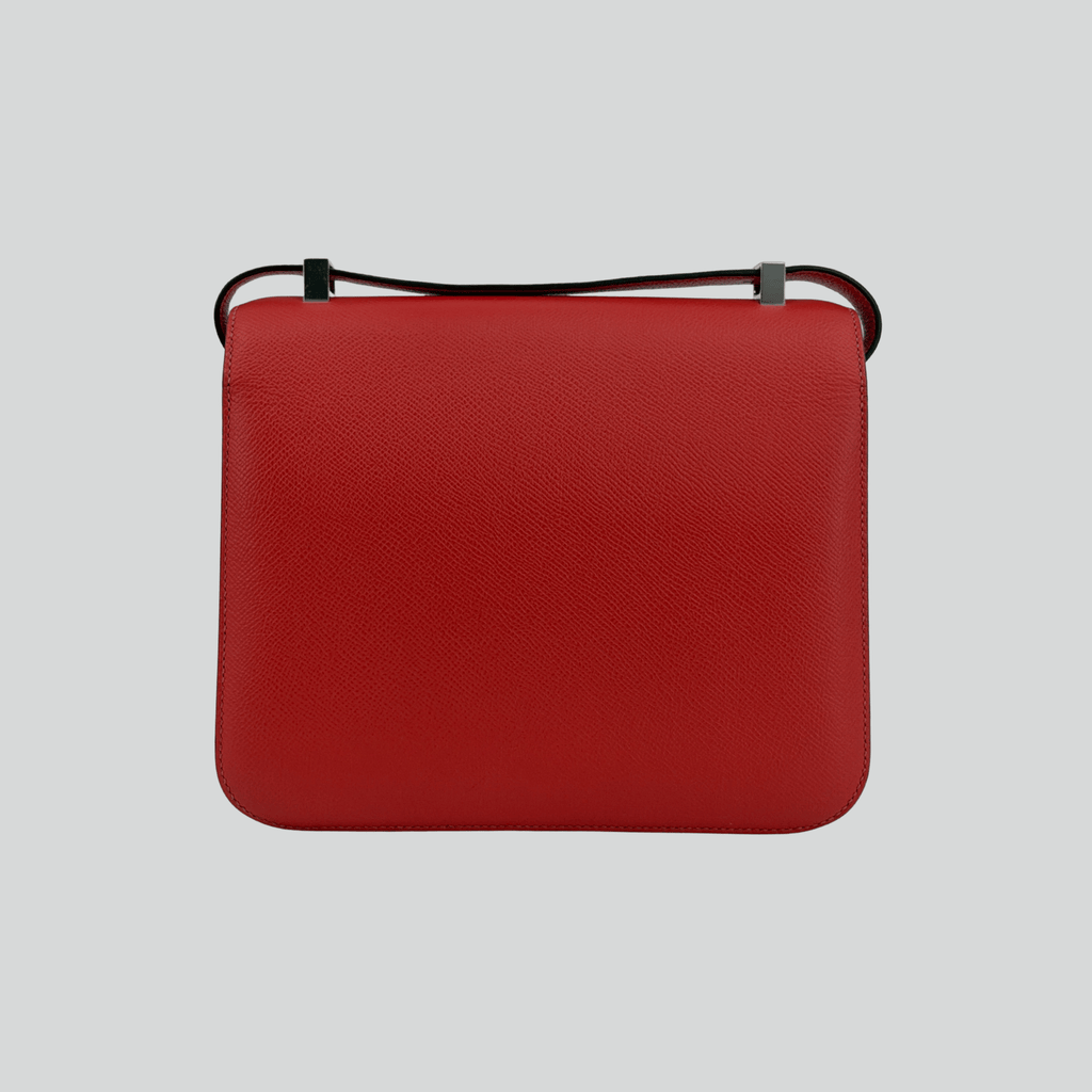 Hermès Constance 24 Rose Jaipur Epsom Palladium Hardware | Randolph Goods