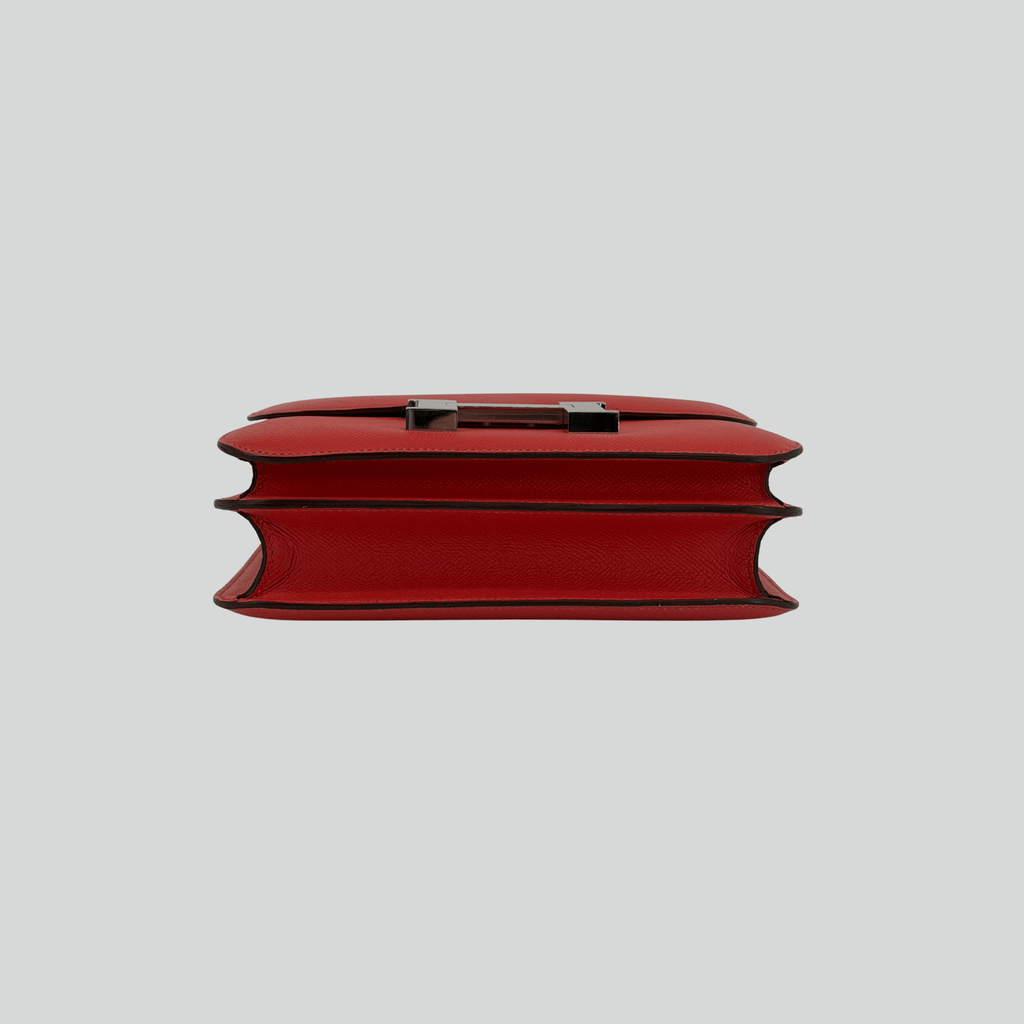 Hermès Constance 24 Rose Jaipur Epsom Palladium Hardware | Randolph Goods