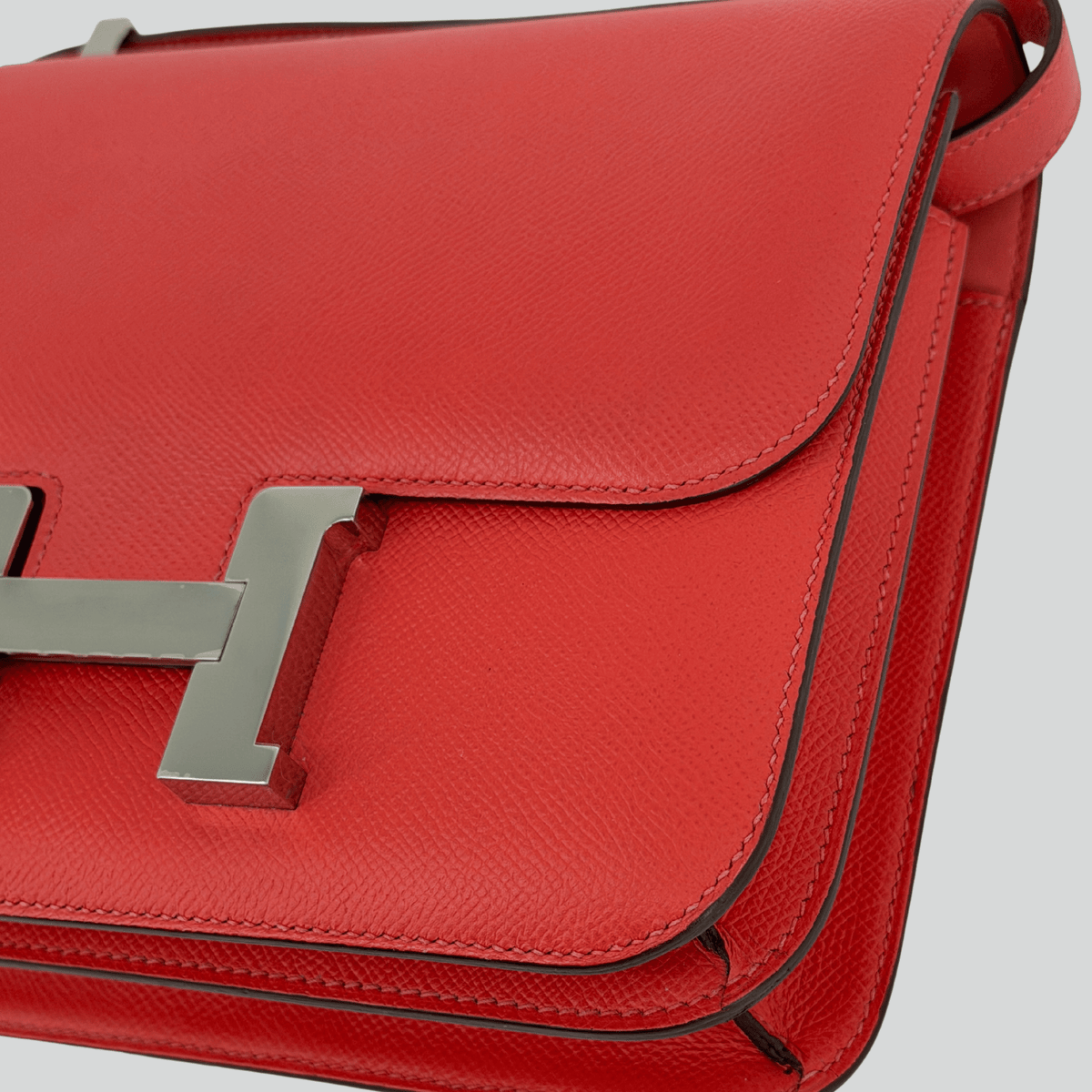 Hermès Constance 24 Rose Jaipur Epsom Palladium Hardware | Randolph Goods