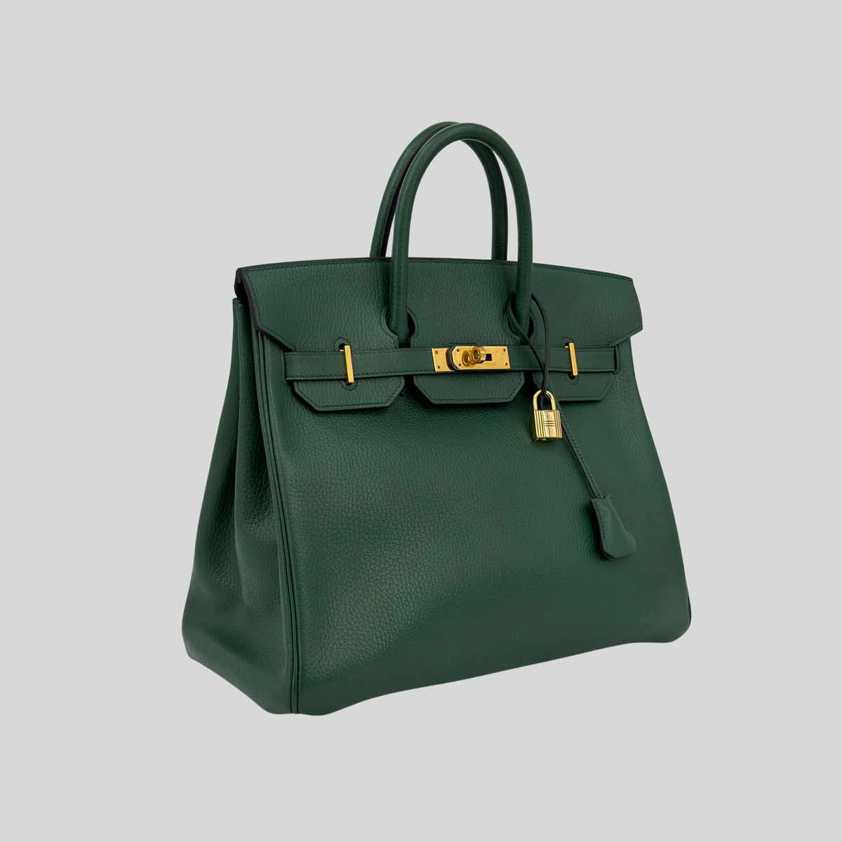 Hermès HAC 32 Vert Bengale Ardennes Gold Hardware | Randolph Goods