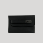 Hermès Hacademi Pouch Black Epsom Palladium Hardware | Randolph Goods