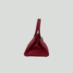 Hermès JPG Shoulder Birkin 42 Rouge H Clemence Palladium Hardware