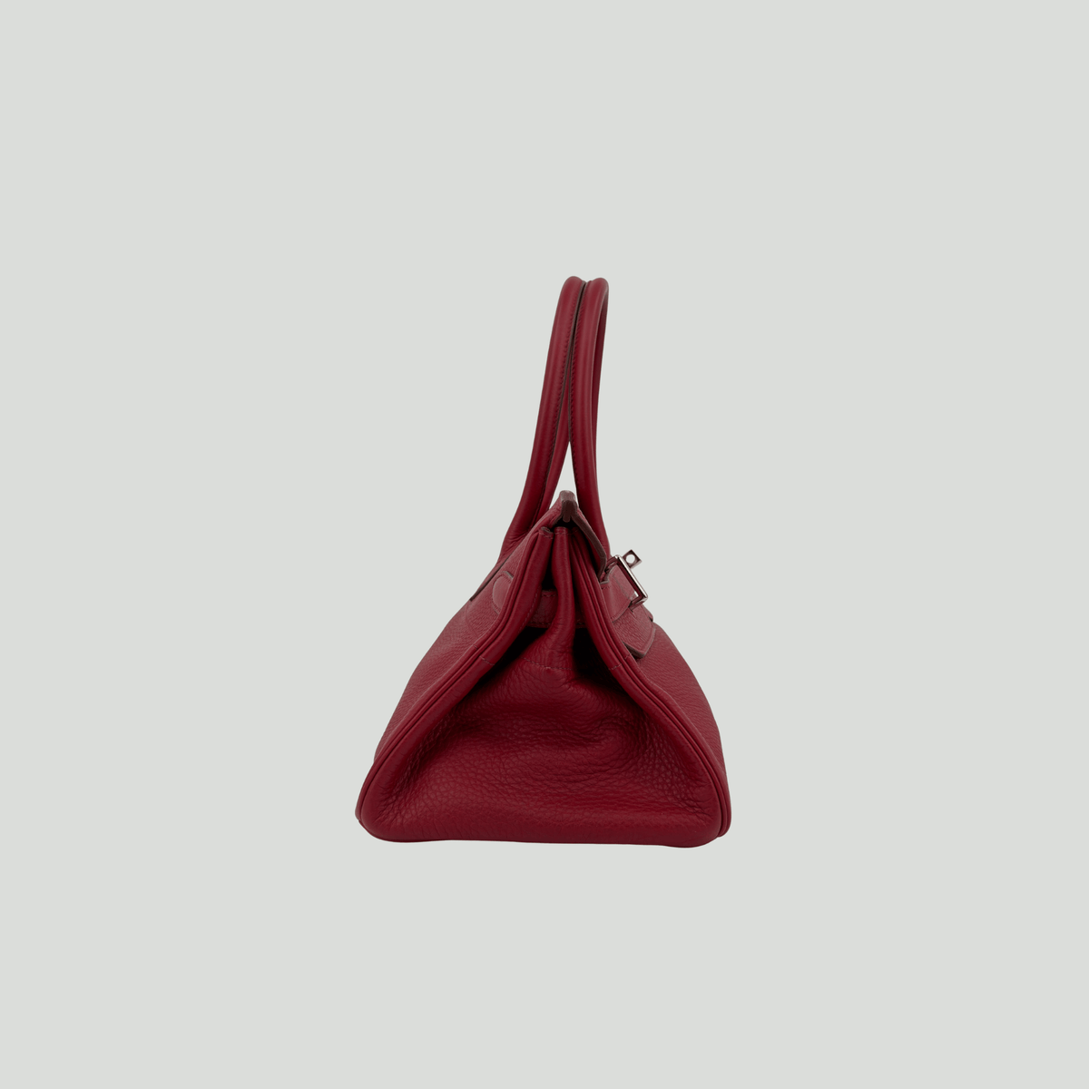 Hermès JPG Shoulder Birkin 42 Rouge H Clemence Palladium Hardware