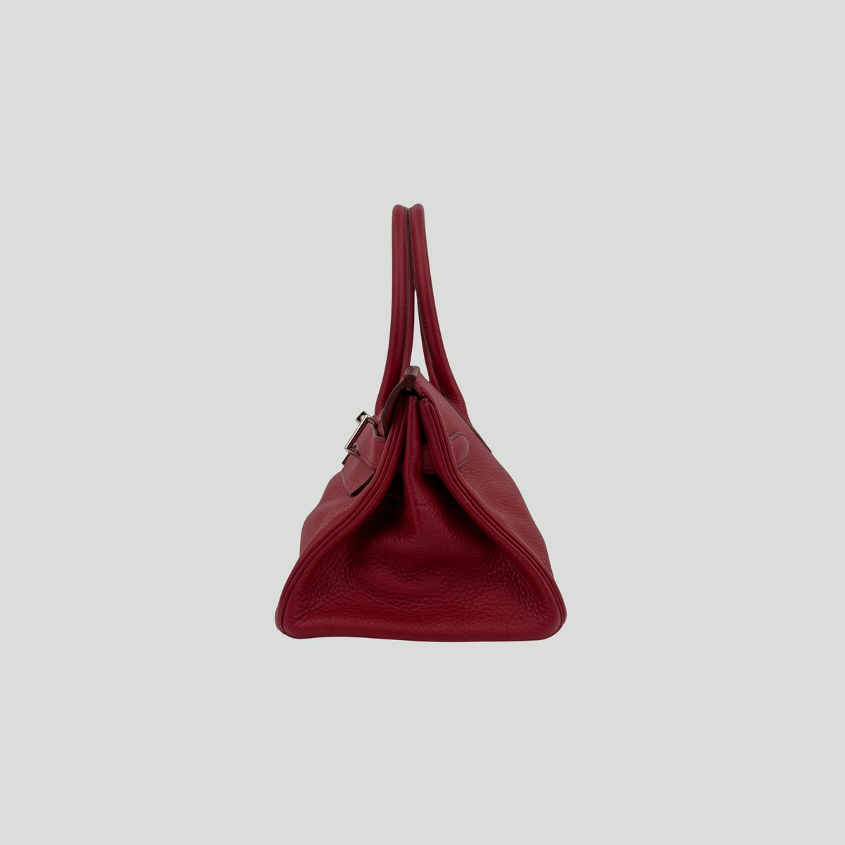 Hermès JPG Shoulder Birkin 42 Rouge H Clemence Palladium Hardware