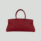 Hermès JPG Shoulder Birkin 42 Rouge H Clemence Palladium Hardware