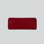 Hermès Kelly 28 Rouge Vif Courchevel Gold Hardware