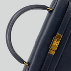 Hermès Kelly 32 Bleu Indigo Courchevel Gold Hardware | Randolph Goods