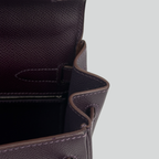 Hermès Kelly 32 Raisin Epsom Palladium Hardware | Randolph Goods