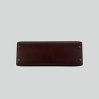 Hermès Kelly 32 Sellier Marron Foncé Courchevel Gold Hardware | Randolph Goods