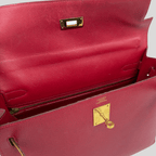 Hermès Kelly 32 Sellier Rouge Vif Courchevel Gold Hardware | Randolph Goods