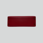 Hermès Kelly 32 Sellier Rouge Vif Courchevel Gold Hardware | Randolph Goods