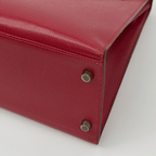 Hermès Kelly 32 Sellier Rouge Vif Courchevel Gold Hardware | Randolph Goods