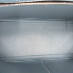 Hermès Kelly 35 Bleu Jean Clemence Palladium Hardware | Randolph Goods