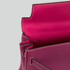 Hermès Kelly 35 Candy Collection Verso Tosca/Rose Tyrien interior Epsom Palladium Hardware | Randolph Goods