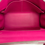 Hermès Kelly 35 Candy Collection Verso Tosca/Rose Tyrien interior Epsom Palladium Hardware | Randolph Goods