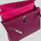 Hermès Kelly 35 Candy Collection Verso Tosca/Rose Tyrien interior Epsom Palladium Hardware | Randolph Goods