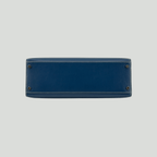 Hermès Kelly 35 Sellier Bleu de Prusse Box Palladium Hardware | Randolph Goods