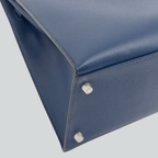 Hermès Kelly 35 Sellier Bleu de Prusse Epsom Palladium Hardware