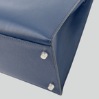 Hermès Kelly 35 Sellier Bleu de Prusse Epsom Palladium Hardware