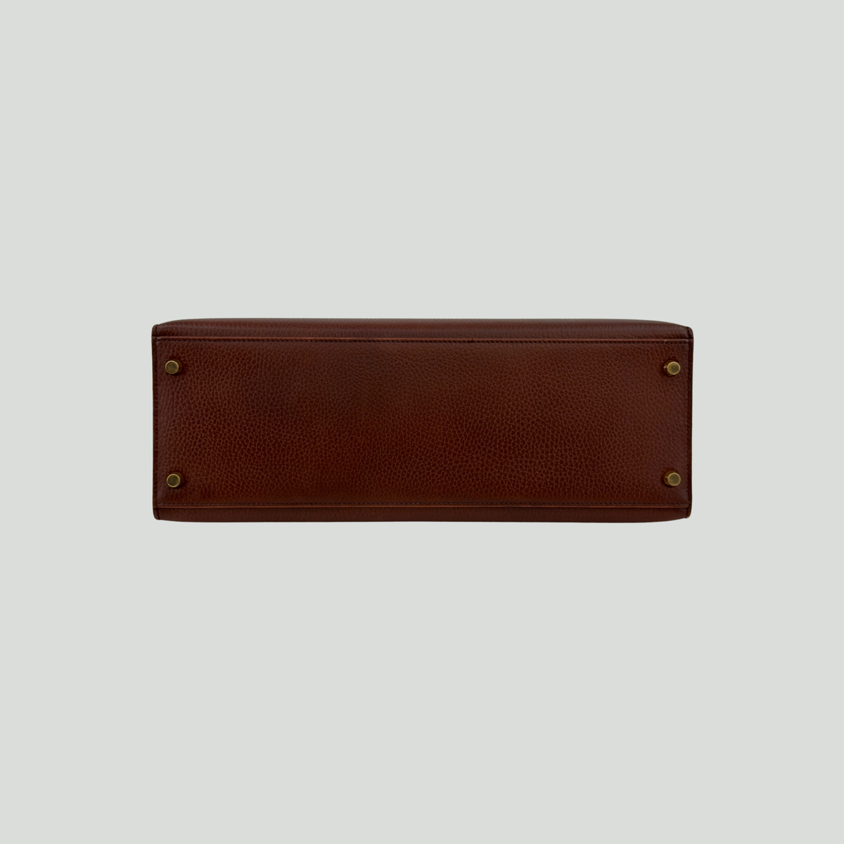 Hermès Kelly 35 Sellier Chocolat Ardennes Gold Hardware | Randolph Good