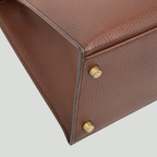 Hermès Kelly 35 Sellier Chocolat Ardennes Gold Hardware | Randolph Good
