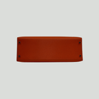 Hermès Kelly 35 Sellier Orange Epsom Palladium Hardware