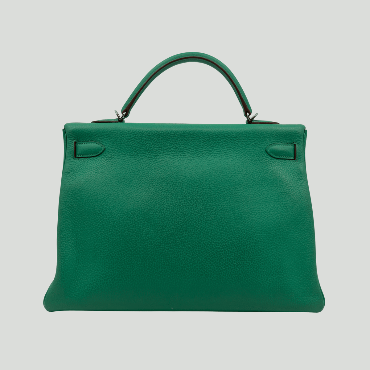Hermès Kelly 40 Menthe Togo Palladium Hardware | Randolph Goods