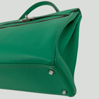 Hermès Kelly 40 Menthe Togo Palladium Hardware | Randolph Goods