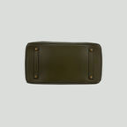 Hermès Limited Edition Birkin 35 “Ghillies” Vert Olive Tadelakt Permabrass Hardware