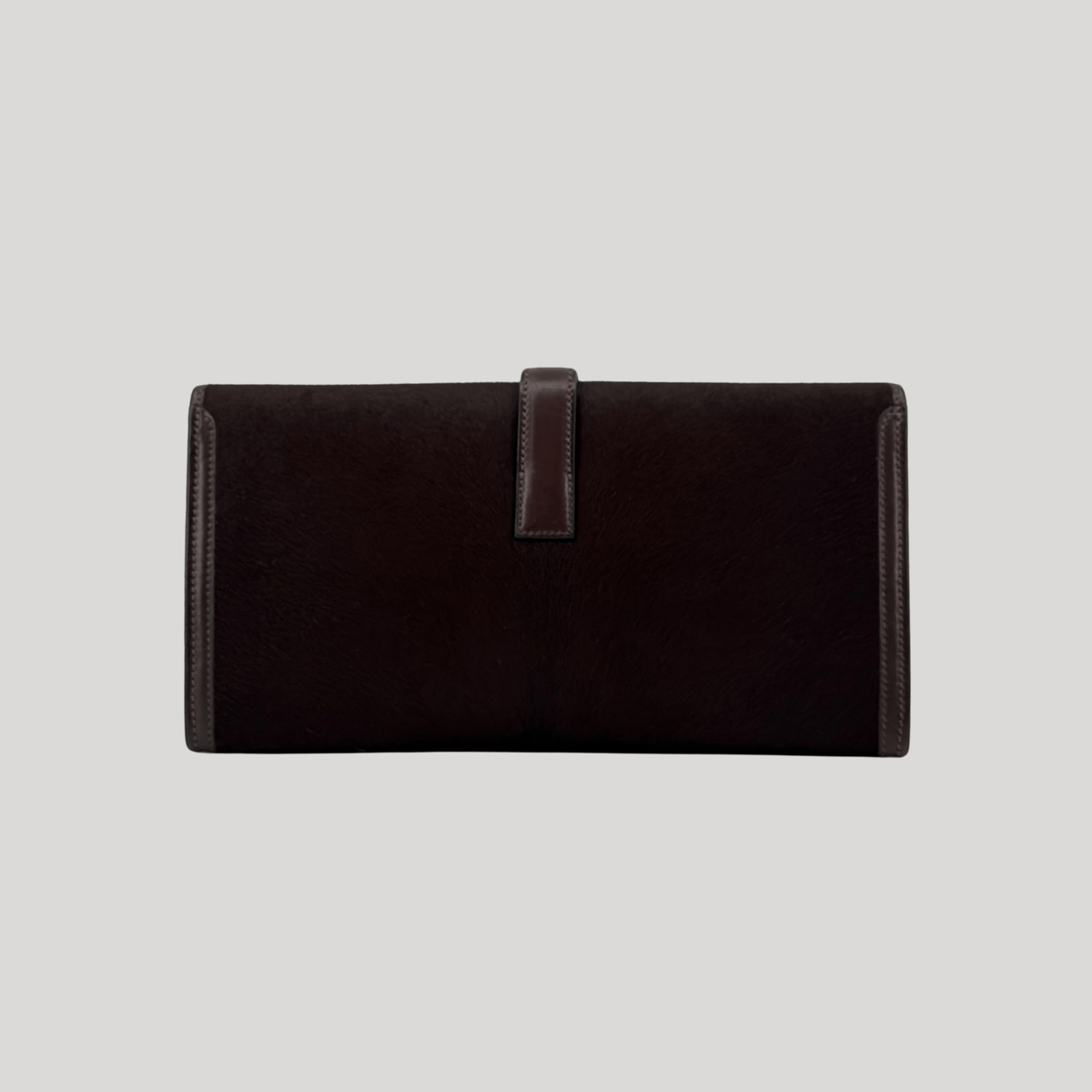 Hermès Rare Jige Elan 29 Ebene Evercalf Leather/Troika Ponyhair | Randolph Goods