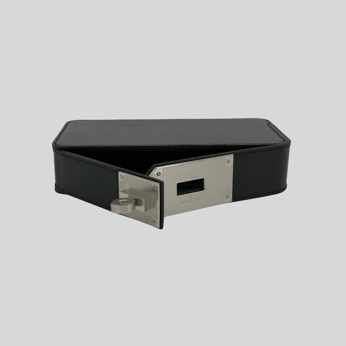 Hermès Sanglons Black Box Palladium Hardware | Randolph Goods