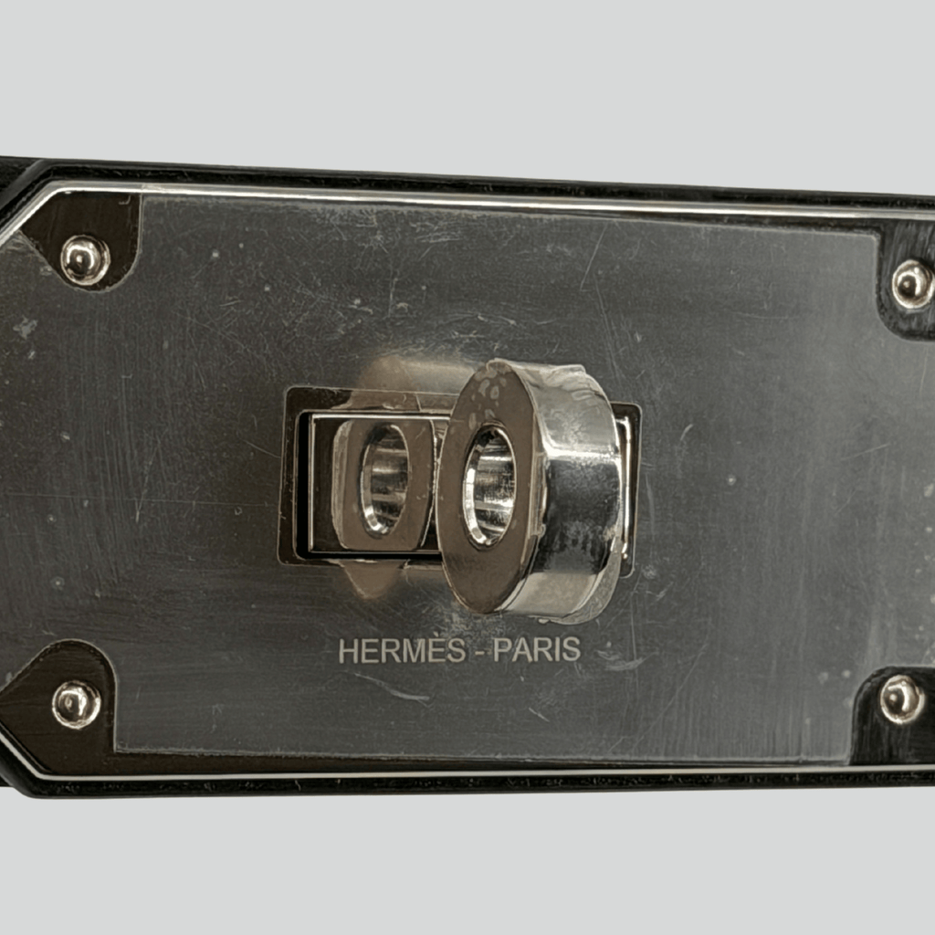 Hermès Sanglons Black Box Palladium Hardware | Randolph Goods