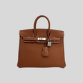 Hermès Birkin 25 Gold Togo Leather Palladium Hardware