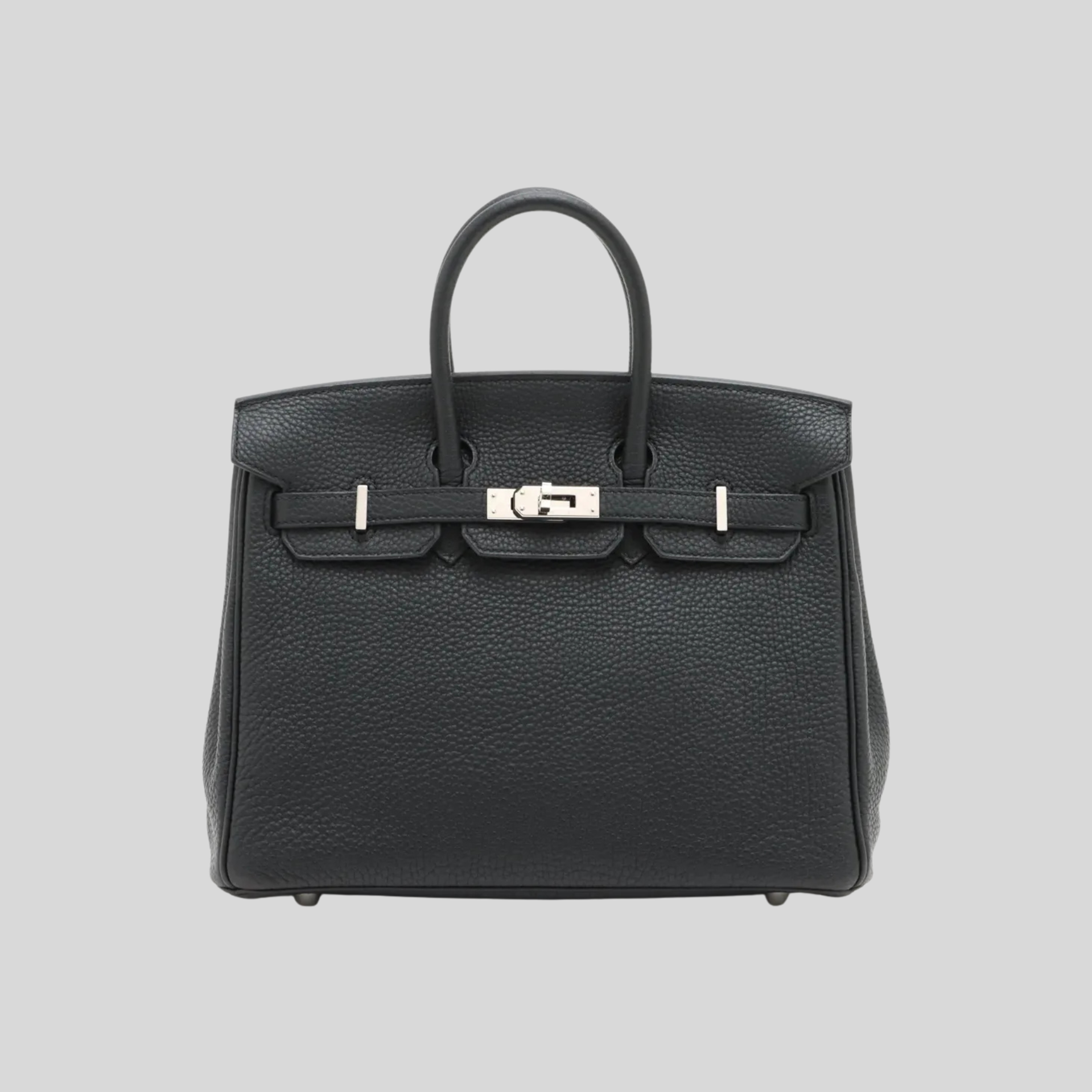 Hermès Birkin 25 Noir Togo Leather Palladium Hardware