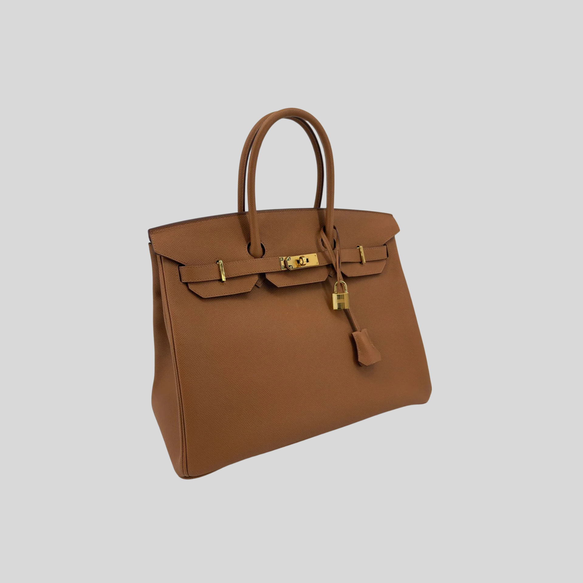 Hermès Birkin 35 Special Order Gold Epsom Gold Hardware (Horseshoe Stamp)