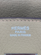 Hermès Birkin 30 Trench Evercolor Leather Palladium Hardware