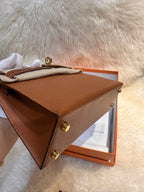 Hermès Mini Kelly Touch Gold Madame & Matte Alligator Gold Hardware