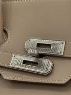 Hermès Birkin 35 Argile Tadelakt Palladium Guilloché Hardware