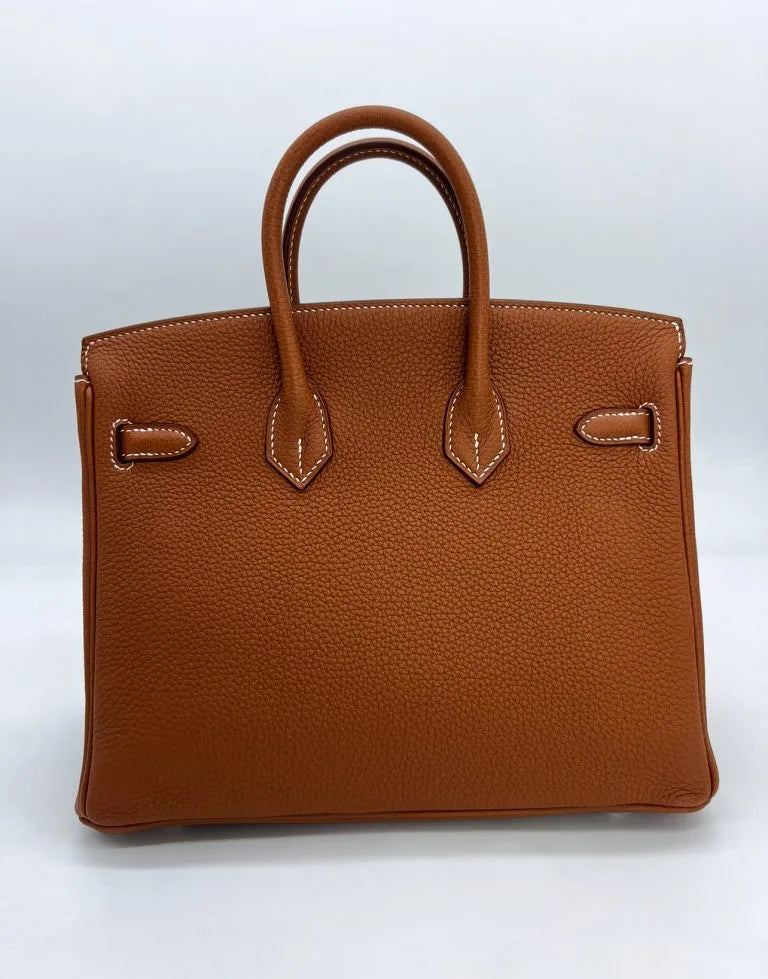 Hermès Birkin 25 Gold Togo Leather Palladium Hardware