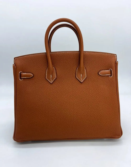 Hermès Birkin 25 Gold Togo Leather Palladium Hardware
