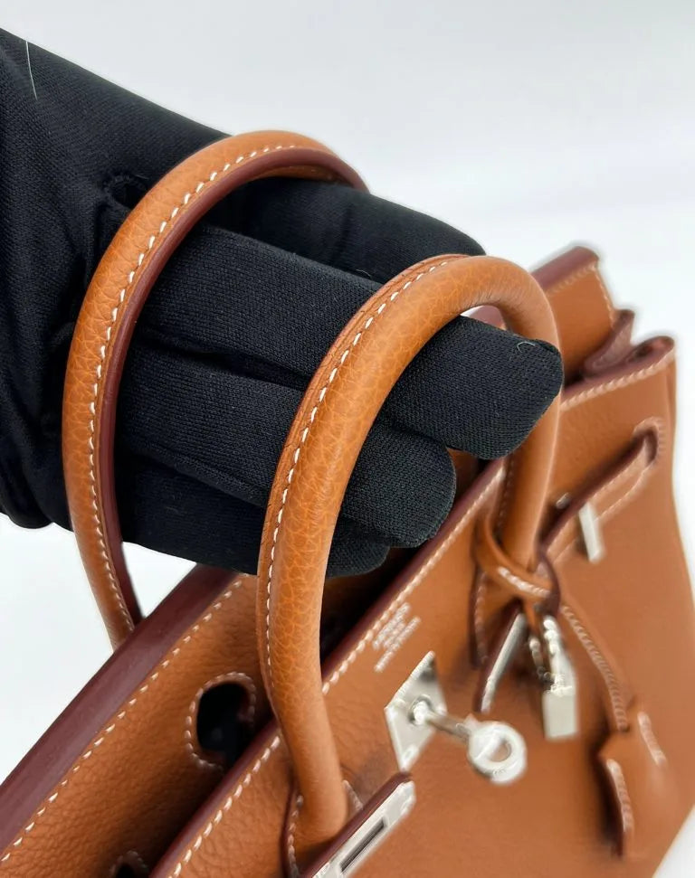 Hermès Birkin 25 Gold Togo Leather Palladium Hardware