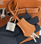 Hermès Birkin 25 Gold Togo Leather Palladium Hardware