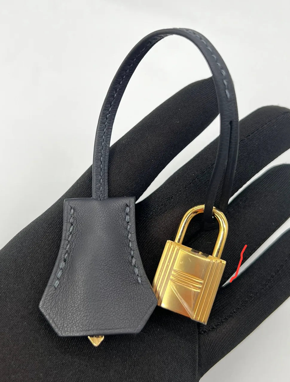 Hermès Birkin 25 Bleu Saphir Tuffetage & Caban Swift Leather