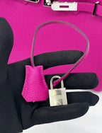 Hermès Birkin 30 Rose Pourpre Togo Leather Palladium Hardware
