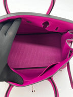 Hermès Birkin 30 Rose Pourpre Togo Leather Palladium Hardware