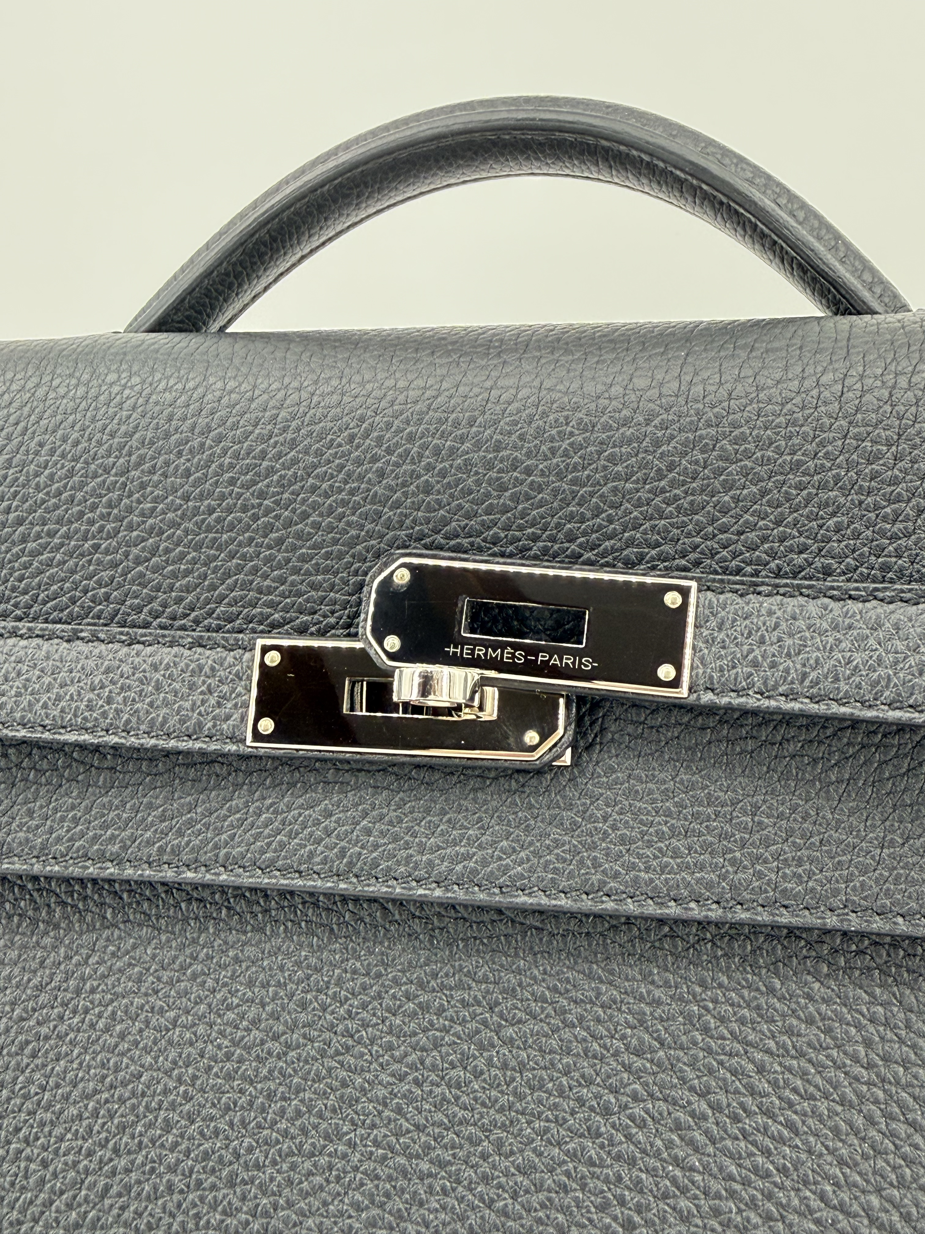 Hermès Kelly Dépêches 36 Palladium Hardware