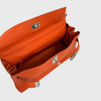 Hermès JPG Shoulder Kelly 42 Orange Togo Palladium Hardware